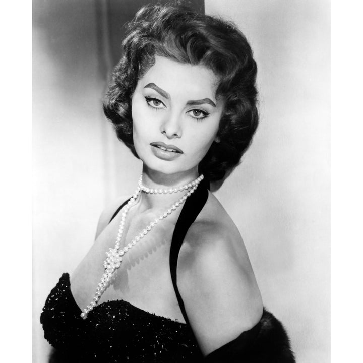 Sophia Loren Portrait Circa 1957 Photo Print Image 2