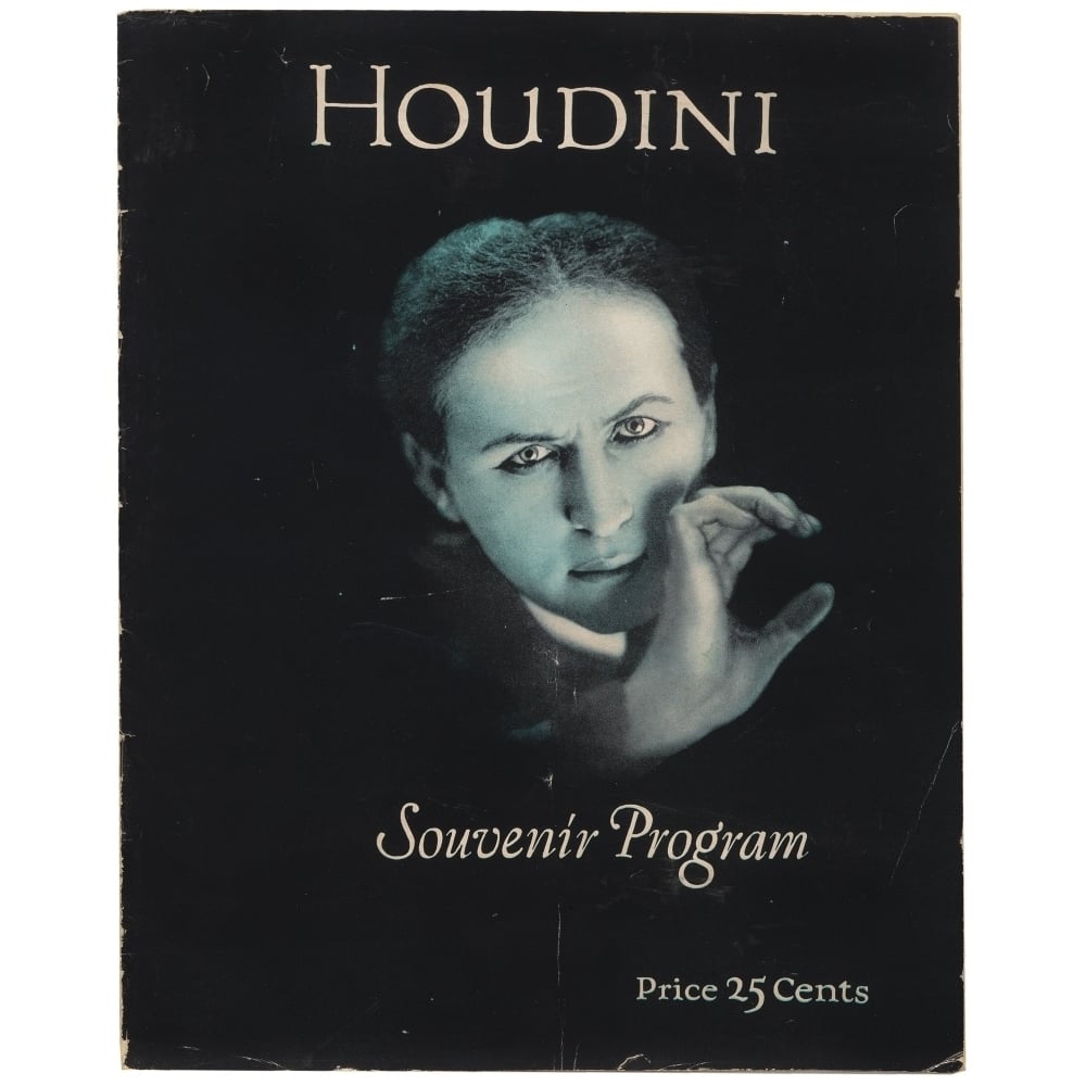 Harry Houdini Portrait Image 1