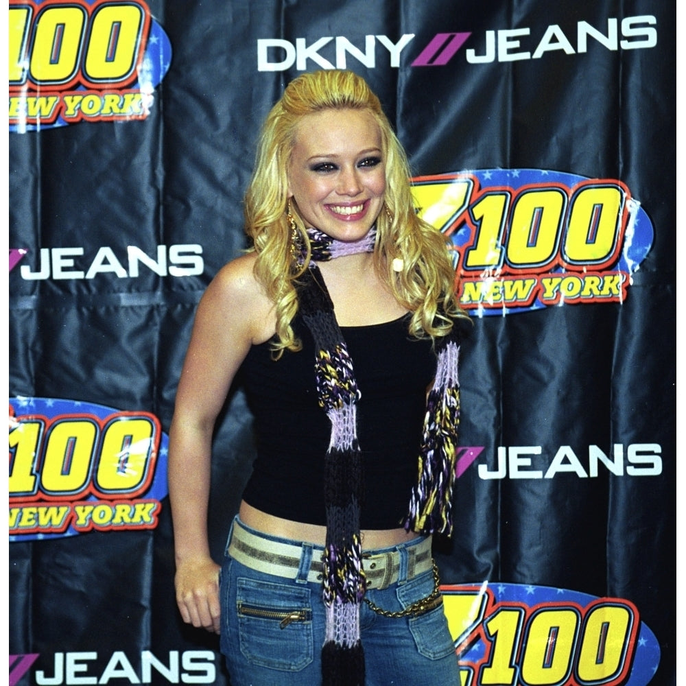 Hilary Duff At Z100 Jingle Ball 12112003 By Janet Mayer Celebrity Image 1