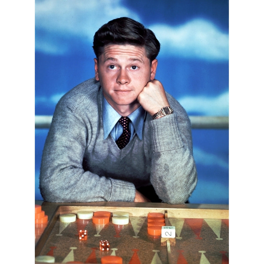 Mickey Rooney 1940S Photo Print Image 1