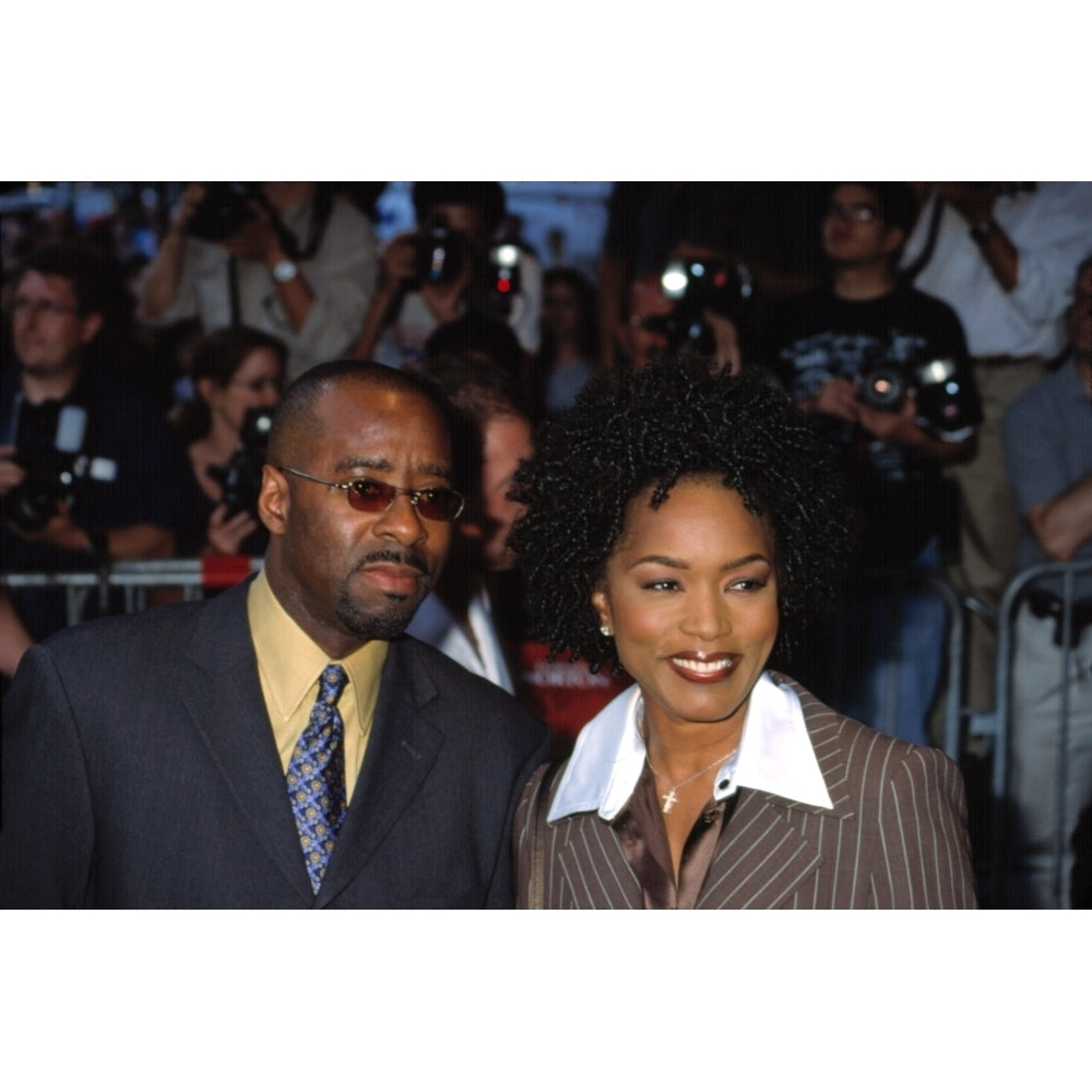 Angela Bassett And Husband Courtney B. Vance At The Premiere Of Made  71001  Nyc  By Cj Contino. Celebrity Image 2