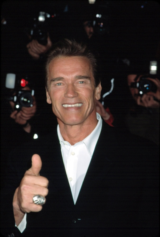 Arnold Schwarzenegger At Benefit Screening Of Collateral Damage Ny 262002 By Cj Contino Celebrity Image 1