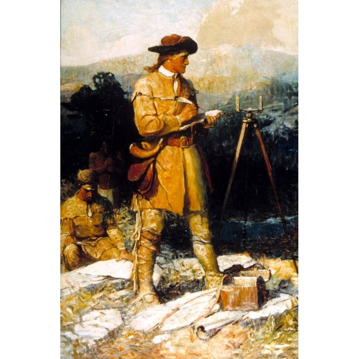 George Washington As A Young Surveyor In Western Virginia History Image 2