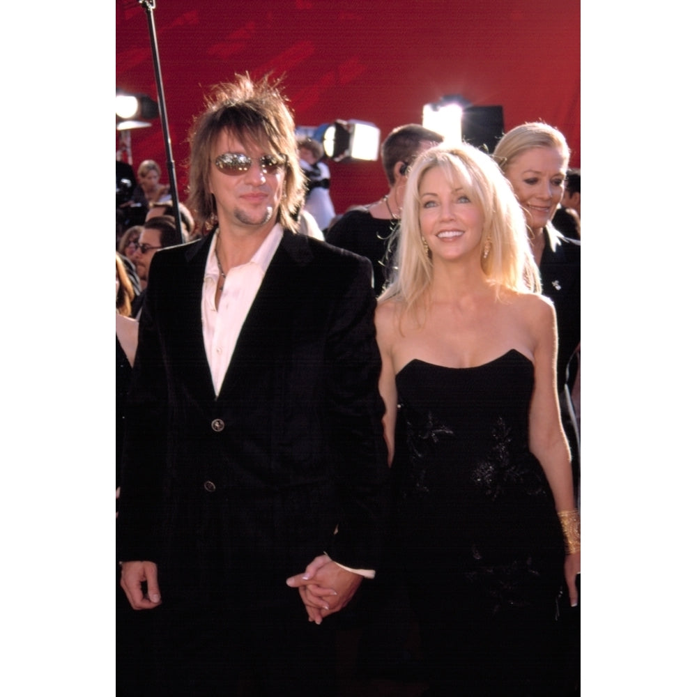 Heather Locklear And Richie Sambora At The Emmy Awards 9222002 La Ca By Robert Hepler. Celebrity Image 2