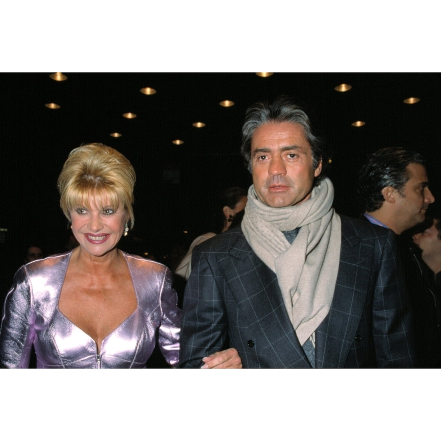 Ivana Trump And Roffredo Gaetani DAragona At A KnightS Tale Screening Nyc 4112001 By Cj Contino. Celebrity Image 1