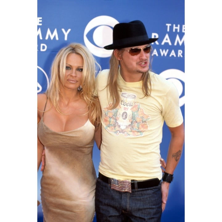 Pamela Anderson And Kid Rock At 2002 Grammy Awards La Ca 2272002 By Robert Hepler Celebrity Image 1