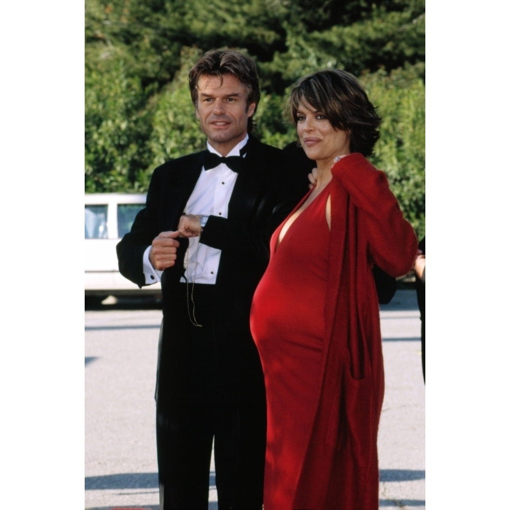 Lisa Rinna And Harry Hamlin At The American Comedy Awards La 4252001 By Robert Hepler. Celebrity Image 1