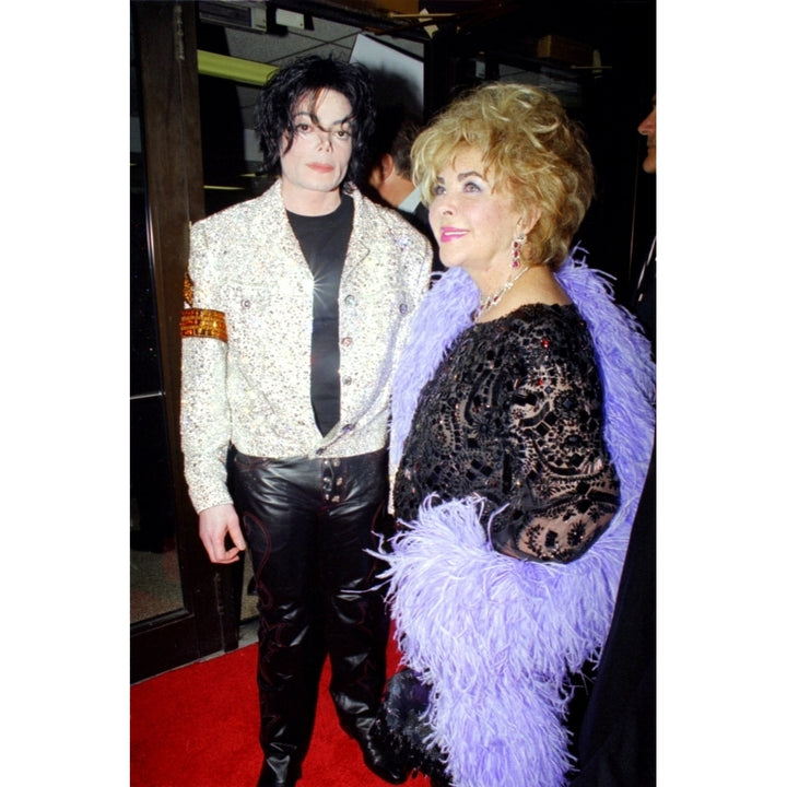 Michael Jackson And Elizabeth Taylor At The Tribute To Michael Jackson The 30Th Anniversary Of His Solo Years 972001 Image 1