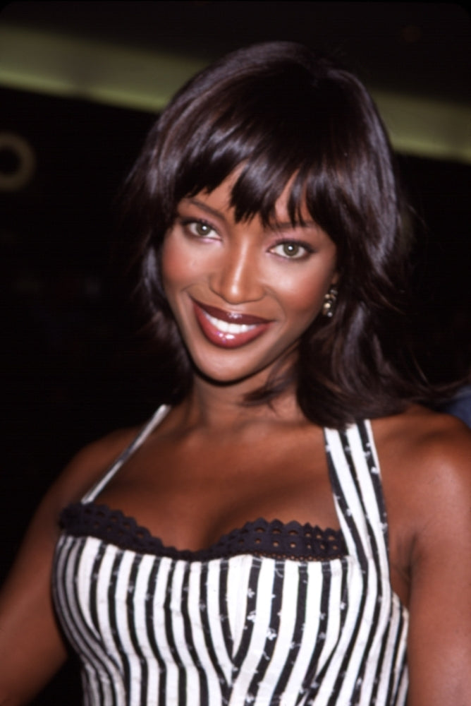 Naomi Campbell In Dress By Azzedine Alaia Presents Her Signature Fragrance Photo Print Image 1