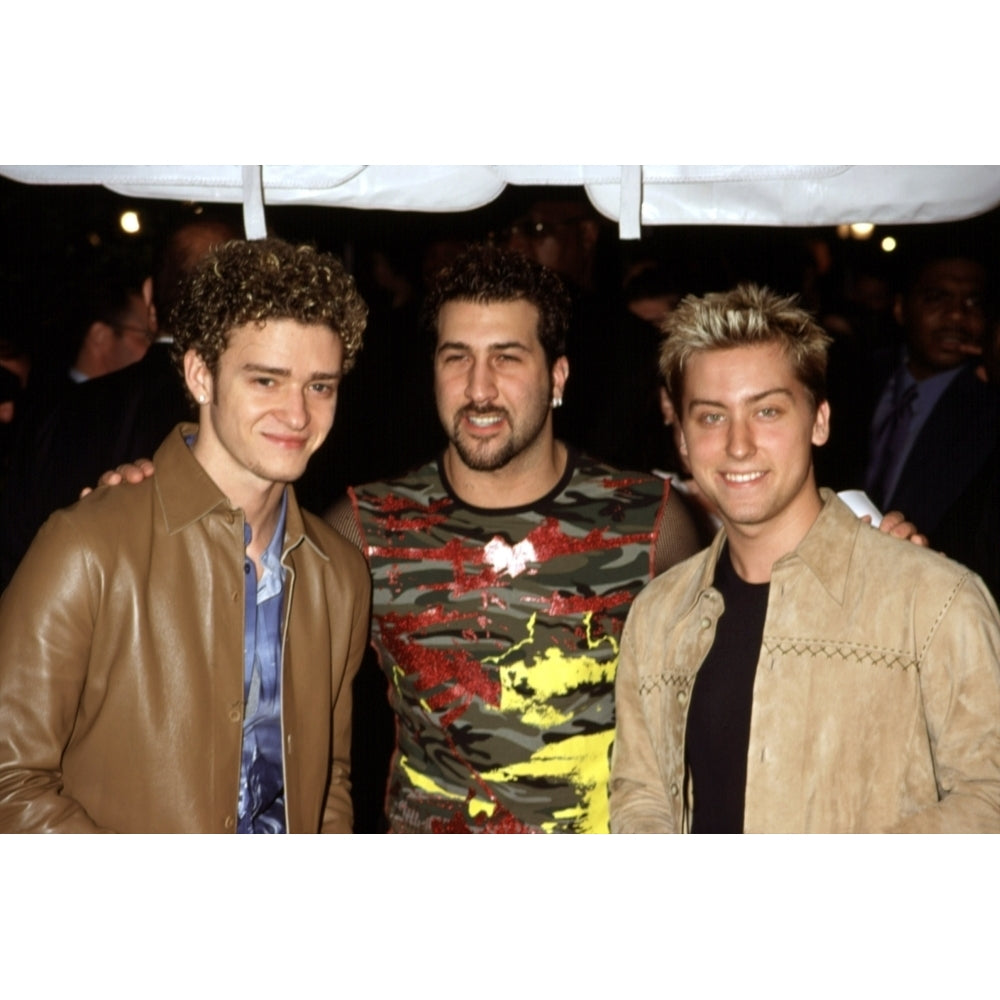 Justin Timberlake Joey Fatone Lance Bass At Premiere Of Coyote Ugly Ny 73100 By Cj Contino Celebrity Image 2