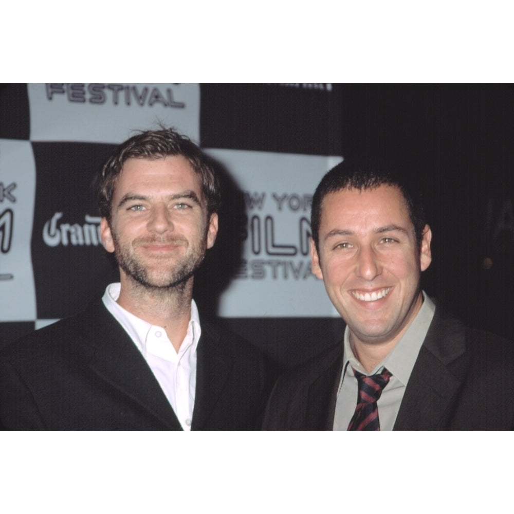 Paul Thomas Anderson And Adam Sandler At Premiere Of Punch Drunk Love Ny 1052002 By Cj Contino Celebrity Image 2