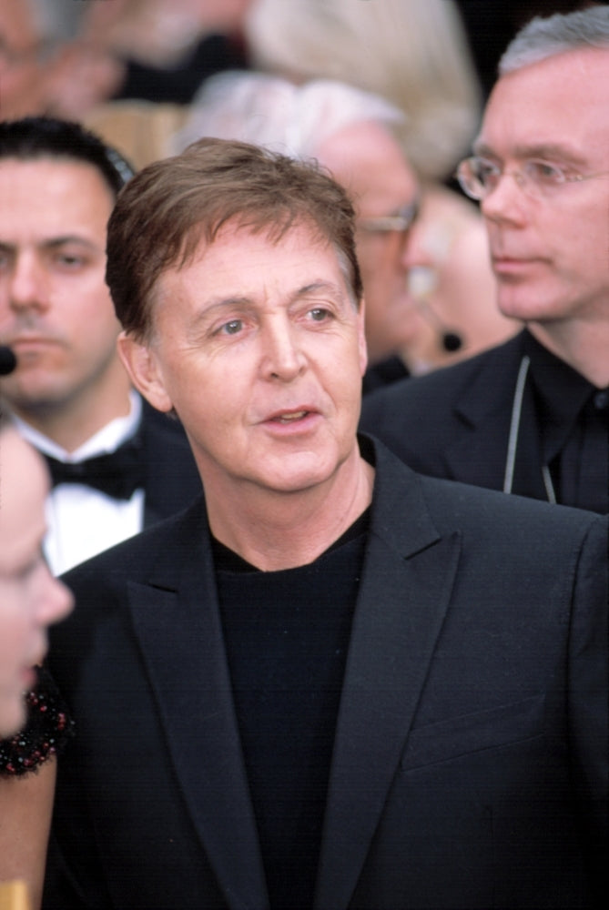 Paul Mccartney At The Academy Awards 3242002 La Ca By Robert Hepler. Celebrity Image 1