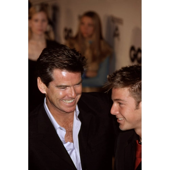 Pierce Brosnan And Son Sean At Gq Men Of The Year Awards Ny 102600 By Cj Contino Celebrity Image 1