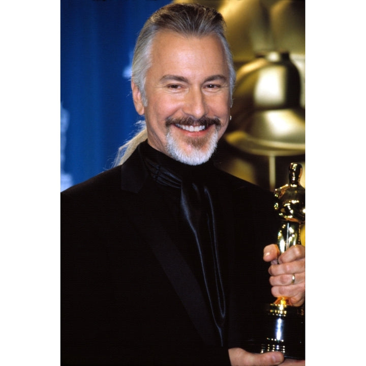 Rick Baker With His Oscar For Best Make-Up At Academy Awards 3252001 By Robert Hepler Celebrity Image 2