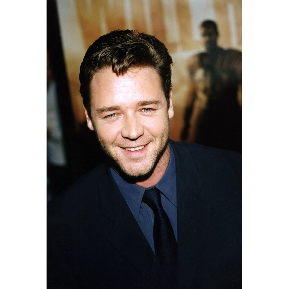 Russell Crowe At Premiere Of Gladiator La Ca By Robert Bertoia Photo Print Image 1