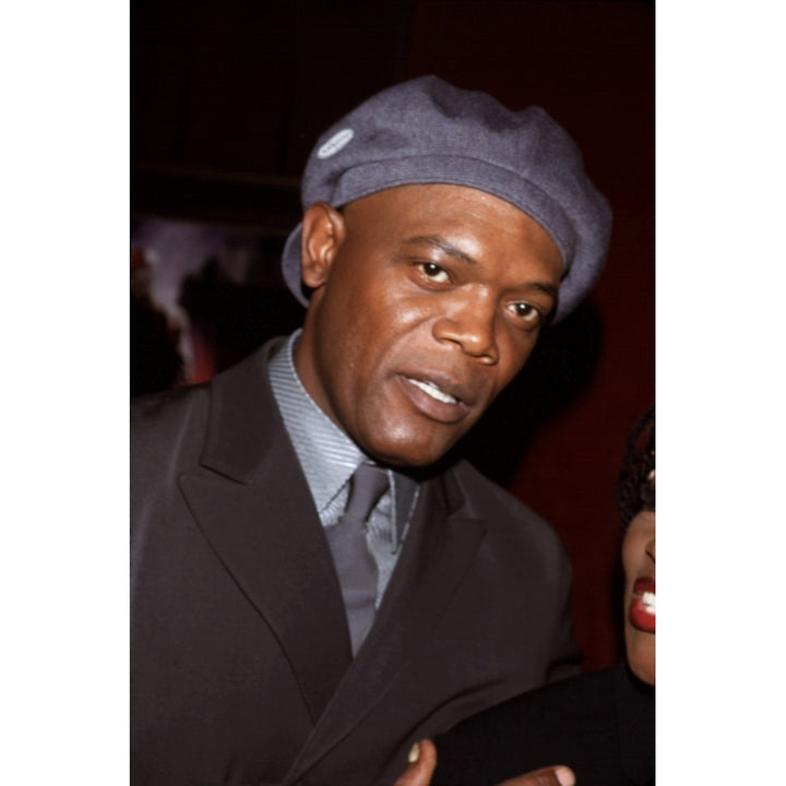 Samuel Jackson In Kangol Hat At Premiere Of Shaft Ny 61200 By Sean Roberts Celebrity Image 1