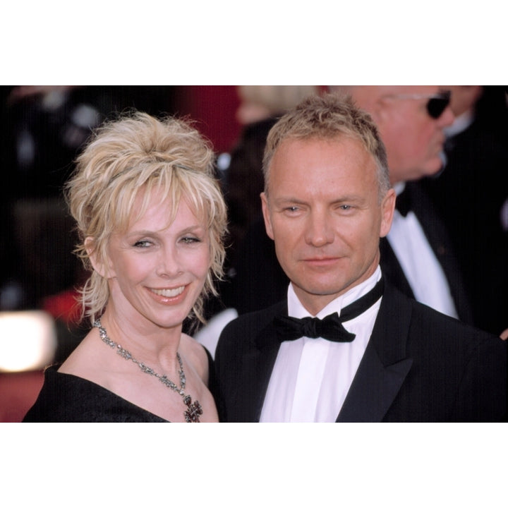 Trudi Styler And Husband Sting At The Academy Awards 3242002 La Ca By Robert Hepler. Celebrity Image 1