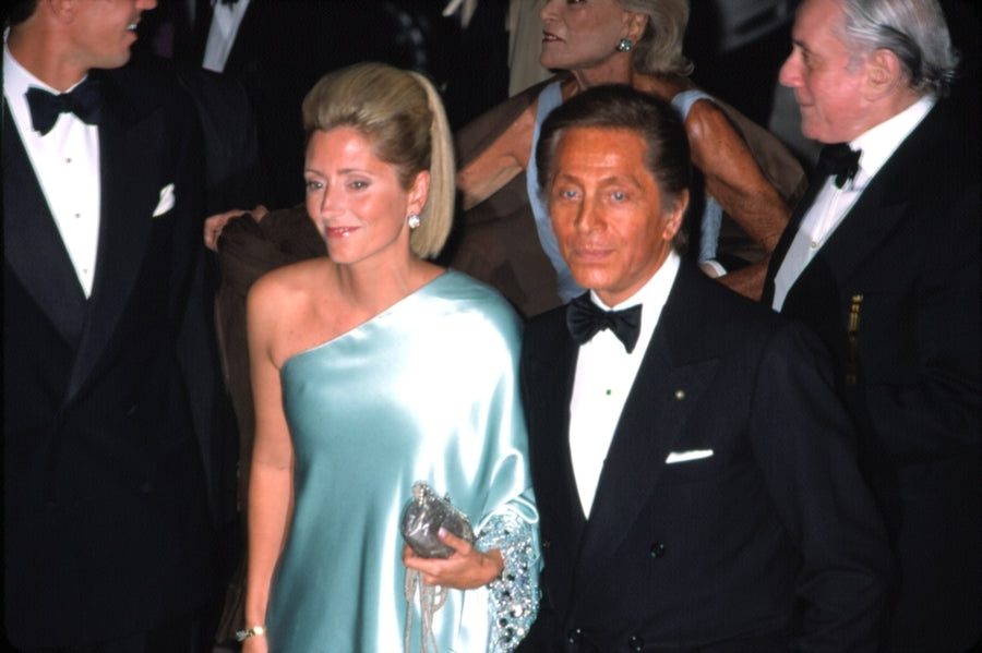 Valentino And Princess Marie Chantal Of Greece At Metropolitan Museum Of Art Costume Institute Gala Ny 4232001 By Cj Image 1