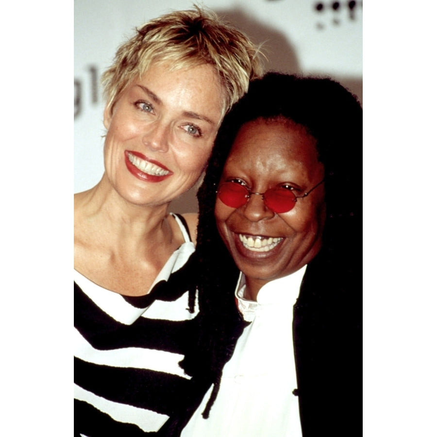 Sharon Stone Whoopi Goldberg At The Glaad Awards 41799 Celebrity Image 1