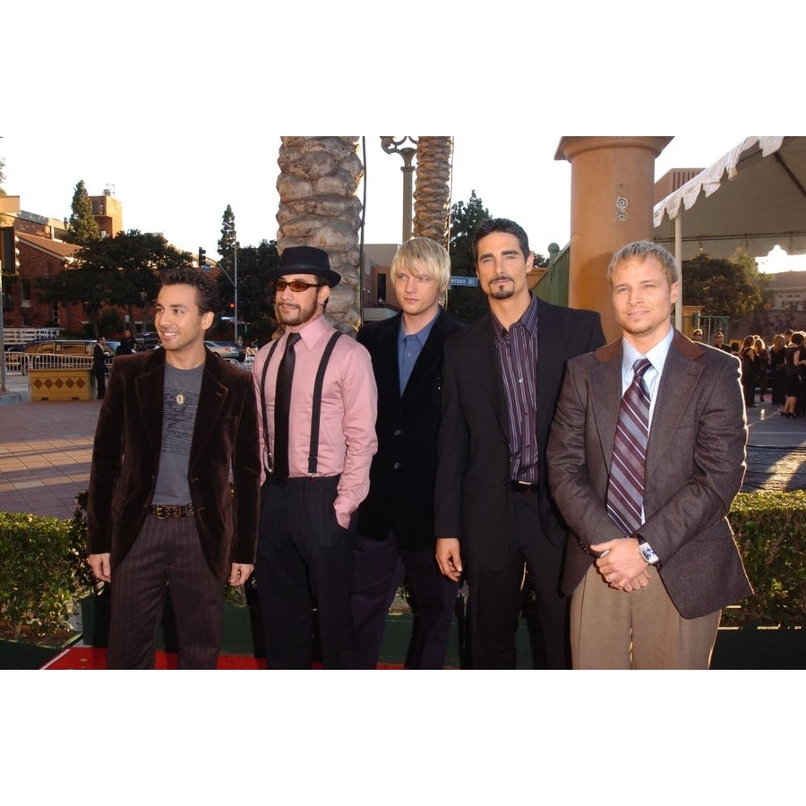 Backstreet Boys from left: Howie Dorough AJ McLean Nick Carter Kevin Richardson Brian Littrell at the 33rd Annual Image 1