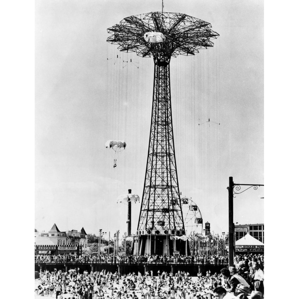 The Parachute Jump At Steeplechase Park In Coney Island History Image 2