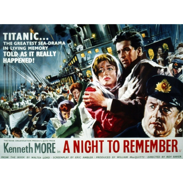 A Night To Remember Movie Poster Masterprint Image 1