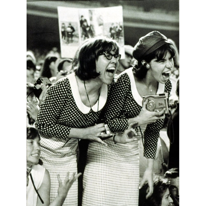 Beatles Fans Scream At A Concert At Shea Stadium History Image 1