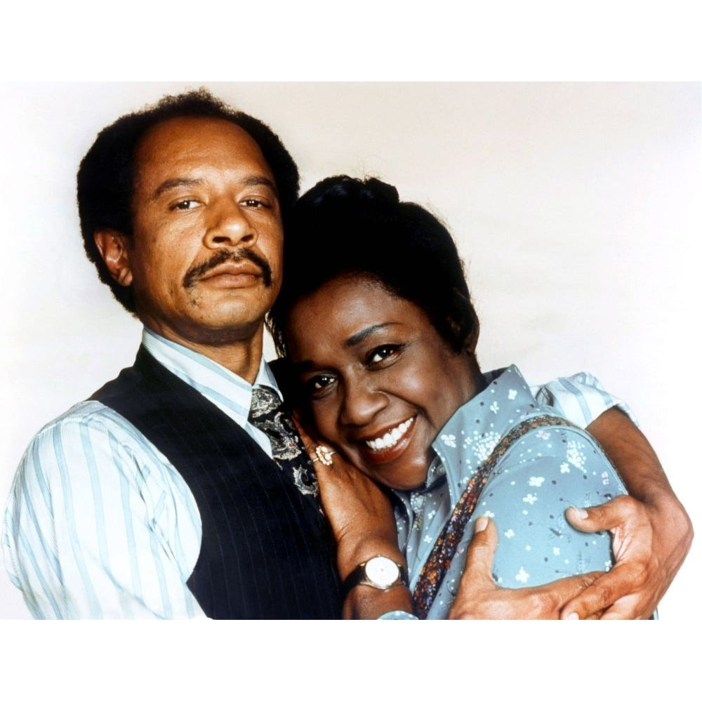 The Jeffersons From Left: Sherman Hemsley Isabel Sanford 1975-85. Poster Print Image 1