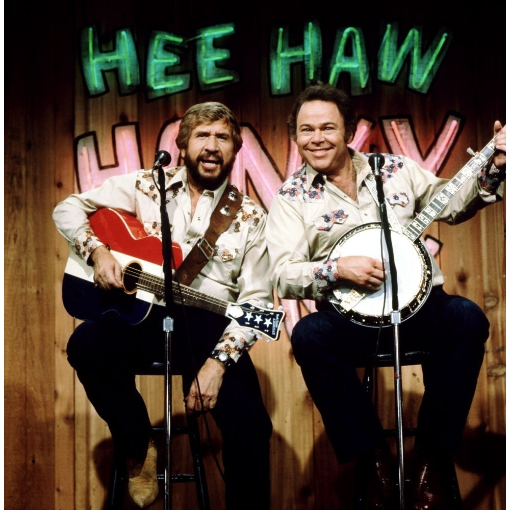 Hee Haw Buck Owens Roy Clark 1969-1993 Poster Print Image 1