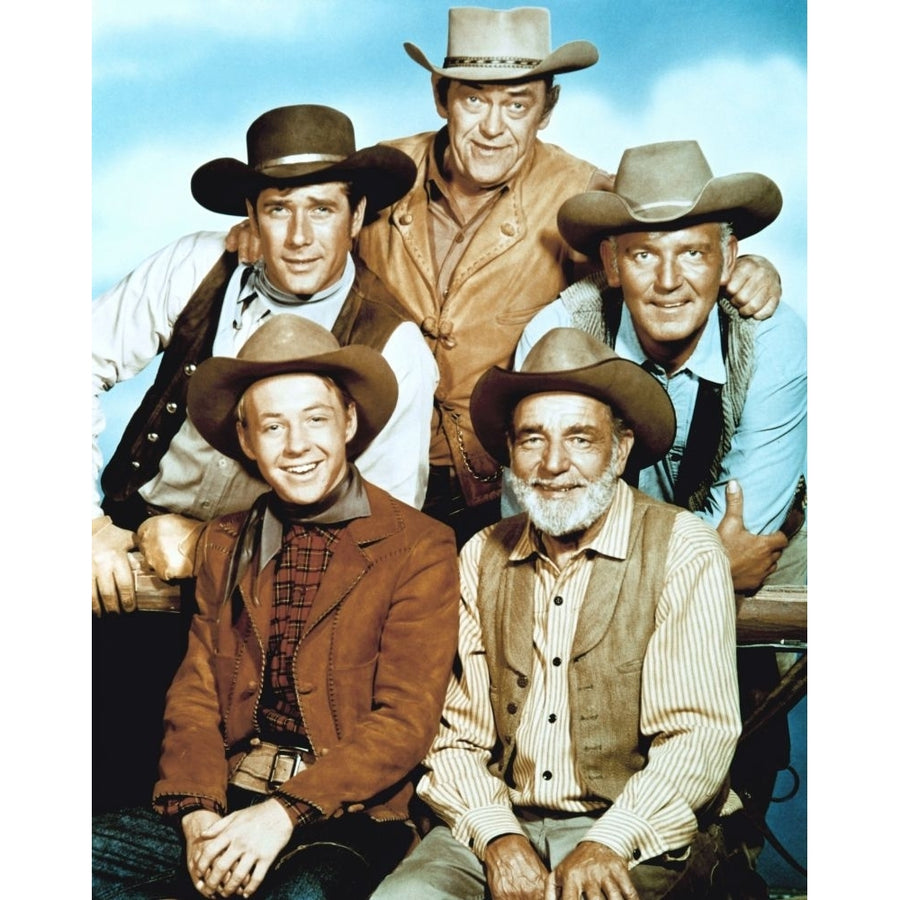 Wagon Train : Robert Fuller John Mcintire Terry Wilson : Michael Burns Frank Mcgrath 1957-65 Poster Print Image 1