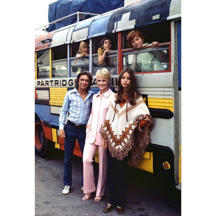 The Partridge Family Suzanne Crough David Cassidy Jeremy Gelbwaks Shirley Jones Danny Bonaduce Susan Dey 1970-1974 First Image 1