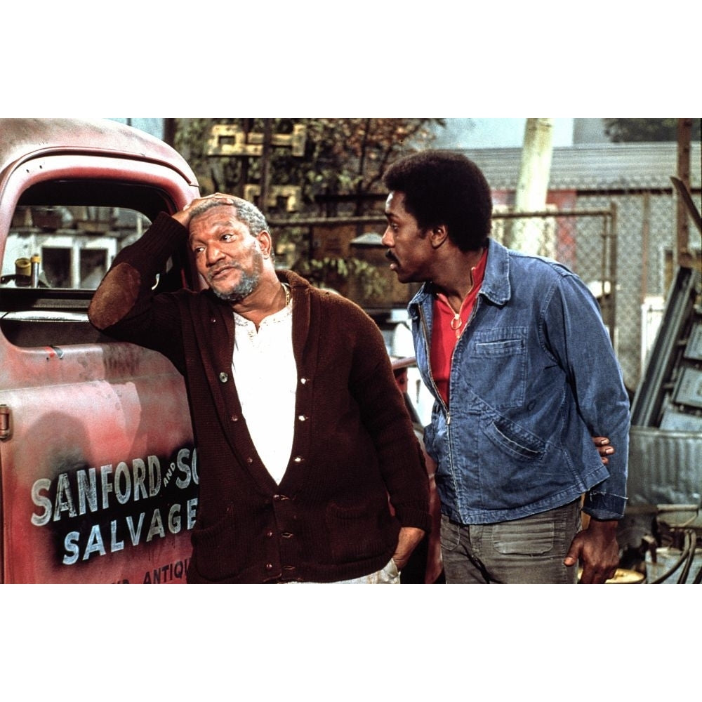 Sanford And Son Redd Foxx Demond Wilson 1972-1977 Poster Print Image 1