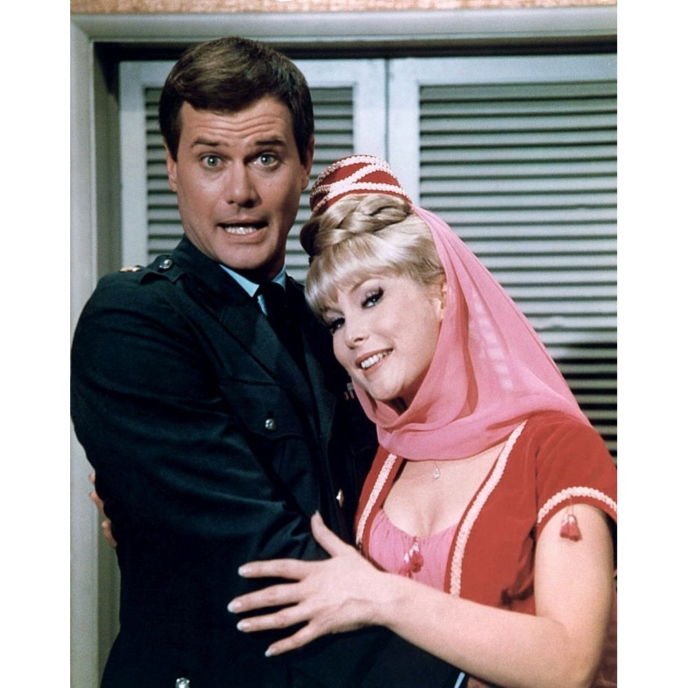 I Dream Of Jeannie Larry Hagman Barbara Eden 1965-1970 Poster Print Image 1