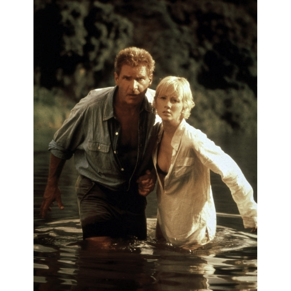 Harrison Ford and Anne Heche in Six Days and Seven Nights Photo Print Image 1