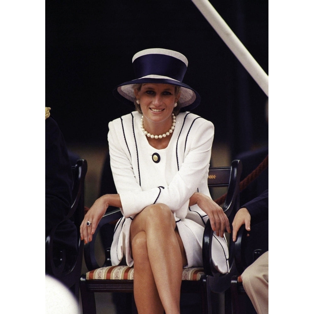 Princess Diana seen at VJ Day Celebrations Photo Print Image 2