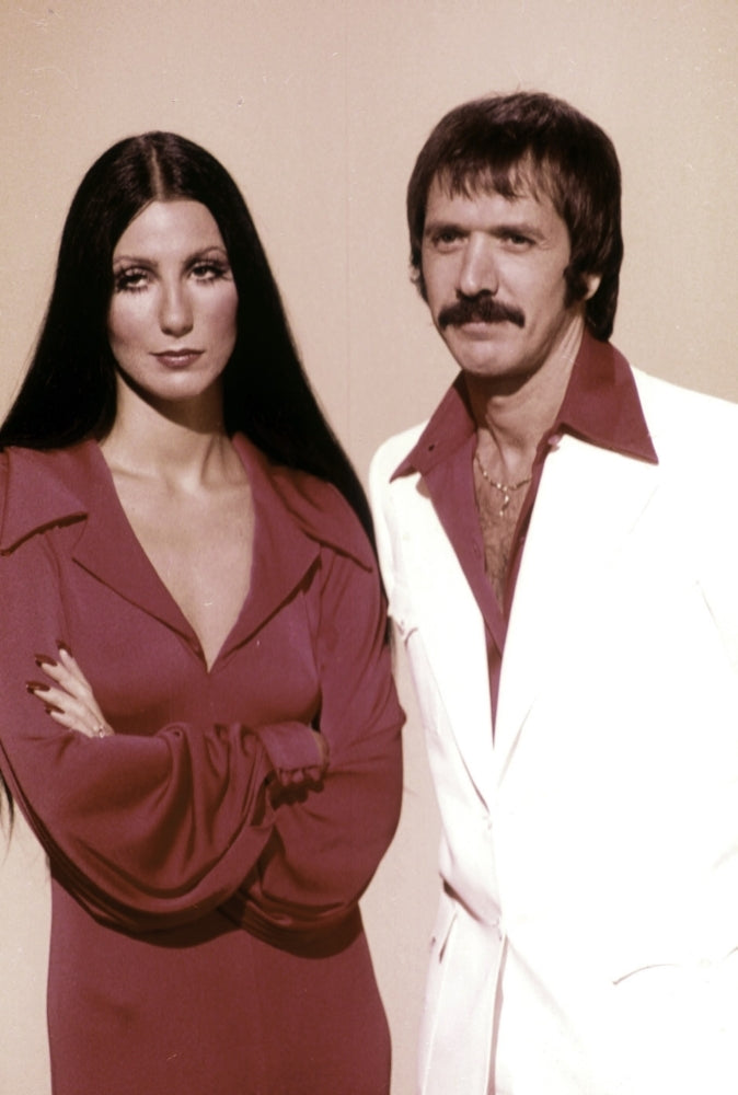 A Sonny And Cher wearing red Photo Print Image 1