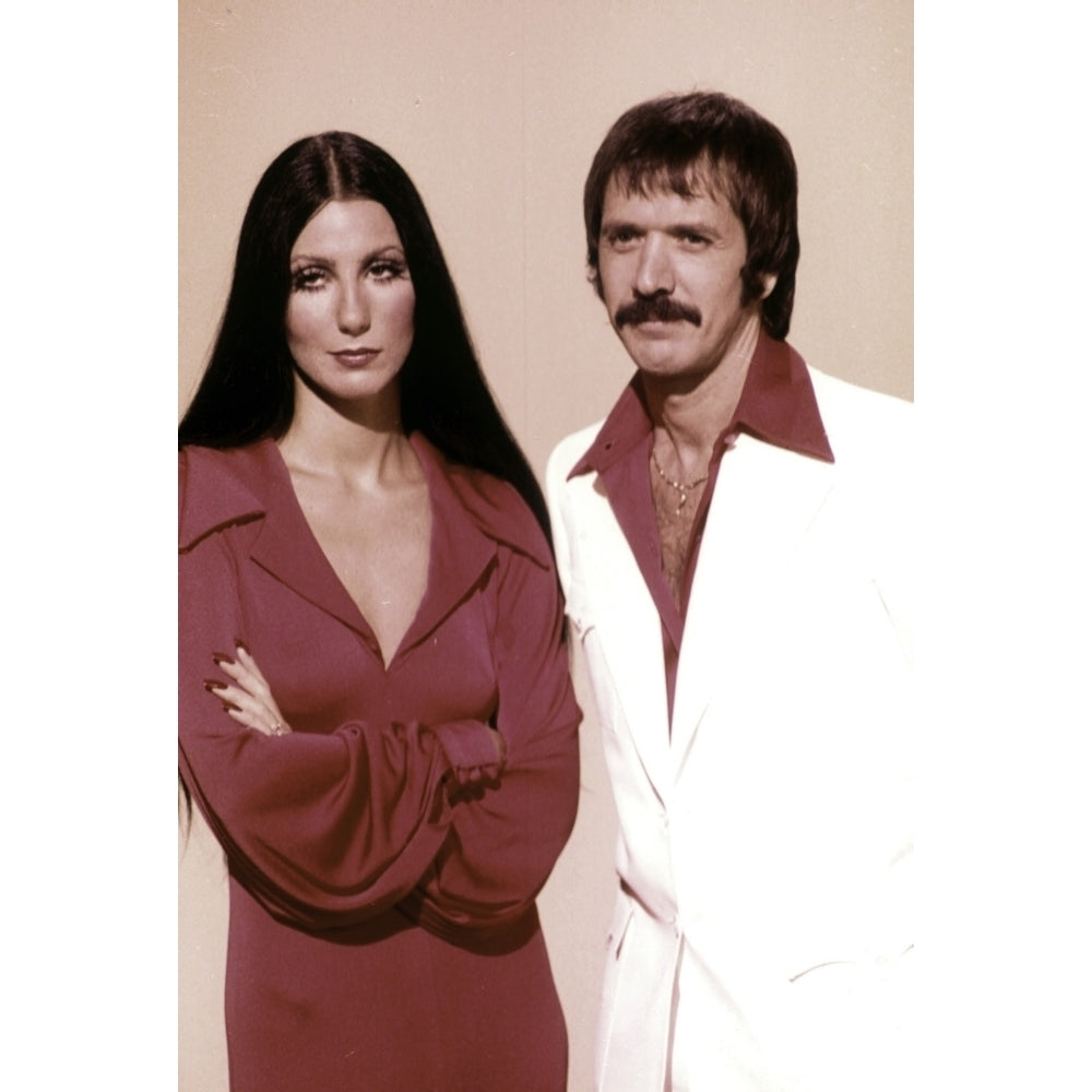 A Sonny And Cher wearing red Photo Print Image 2