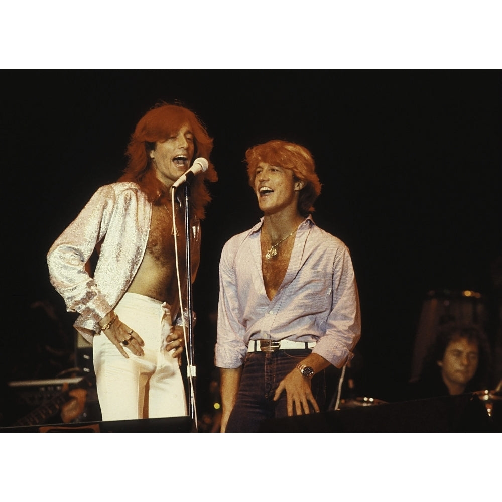 the Bee Gees on stage Photo Print Image 2