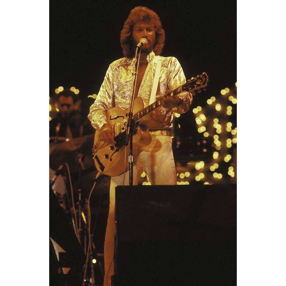 the Barry Gibb on stage Photo Print Image 1