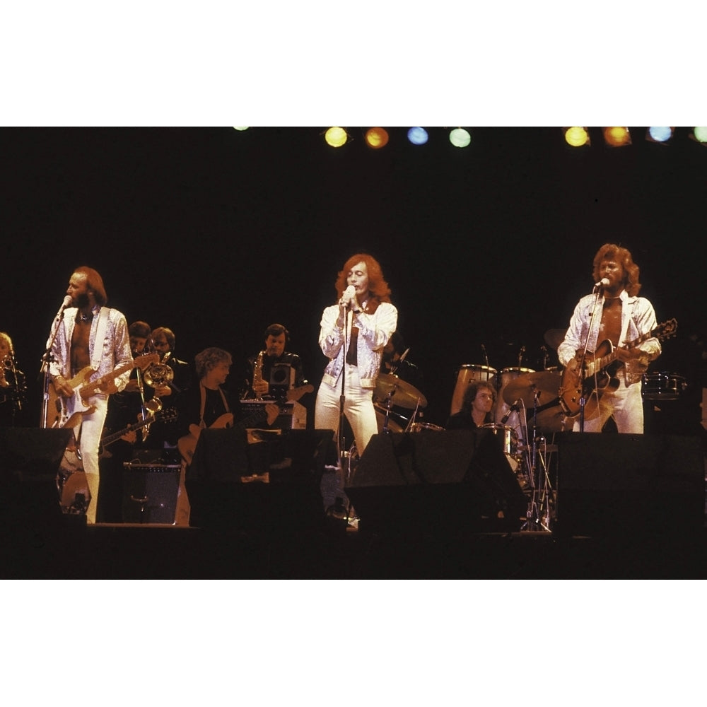 the Bee Gees on stage Photo Print Image 2