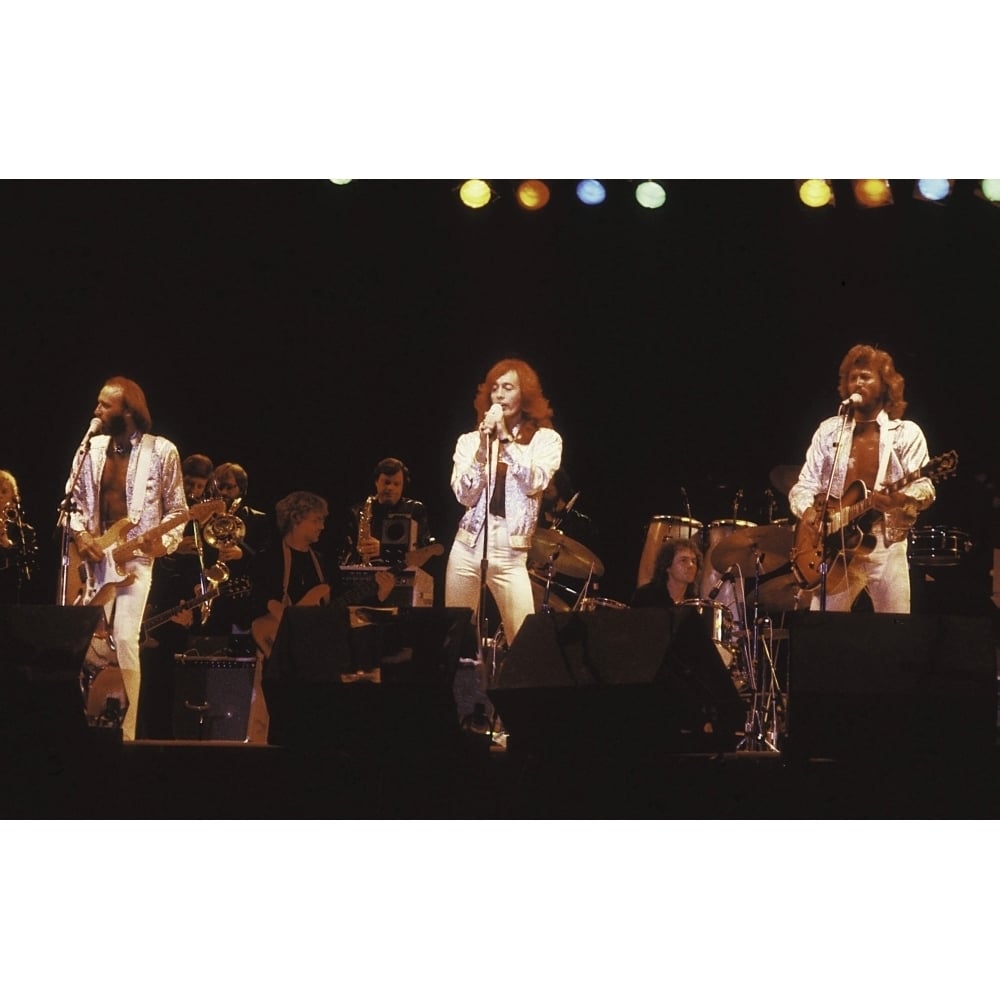 the Bee Gees on stage Photo Print Image 1