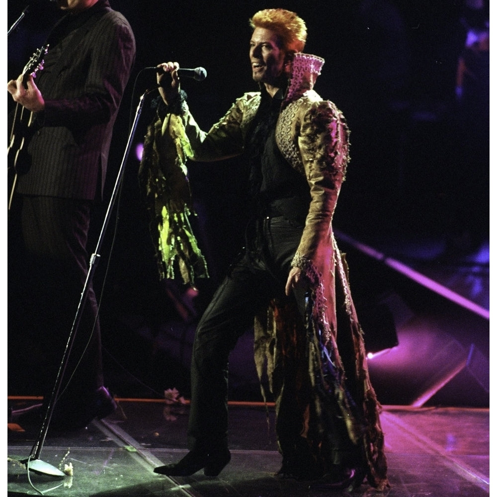 David Bowie performing at Madison Square Garden Photo Print Image 2