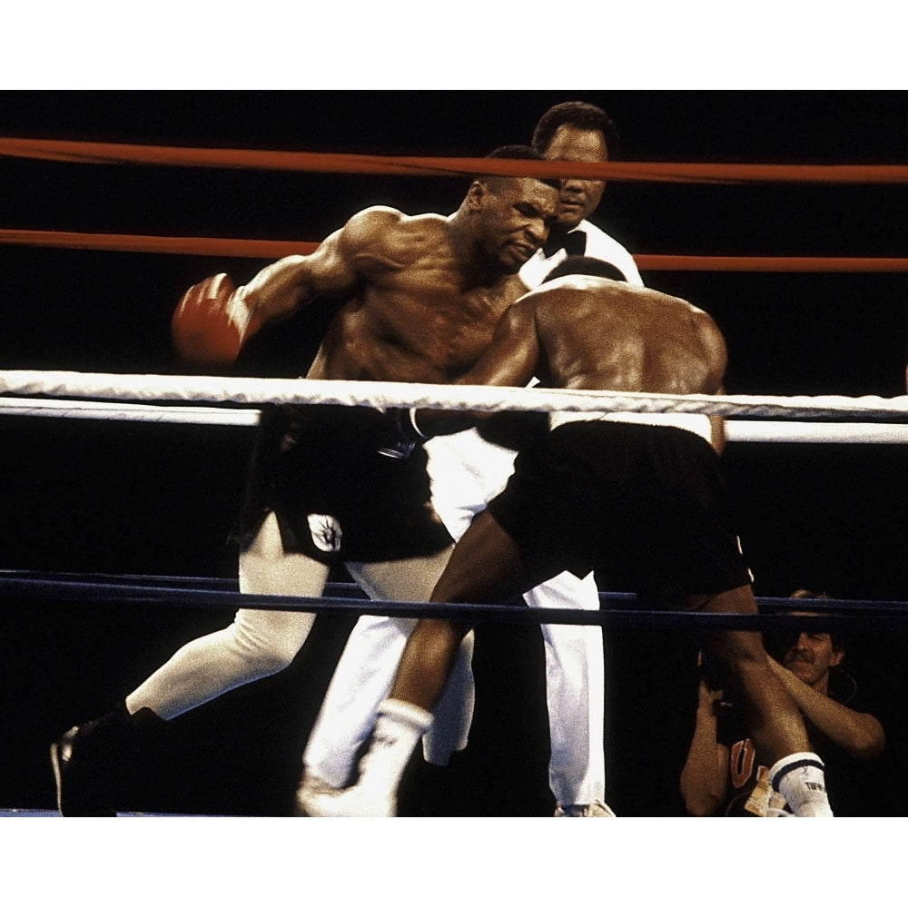 Mike Tyson fighting Anthony Davis Photo Print Image 1