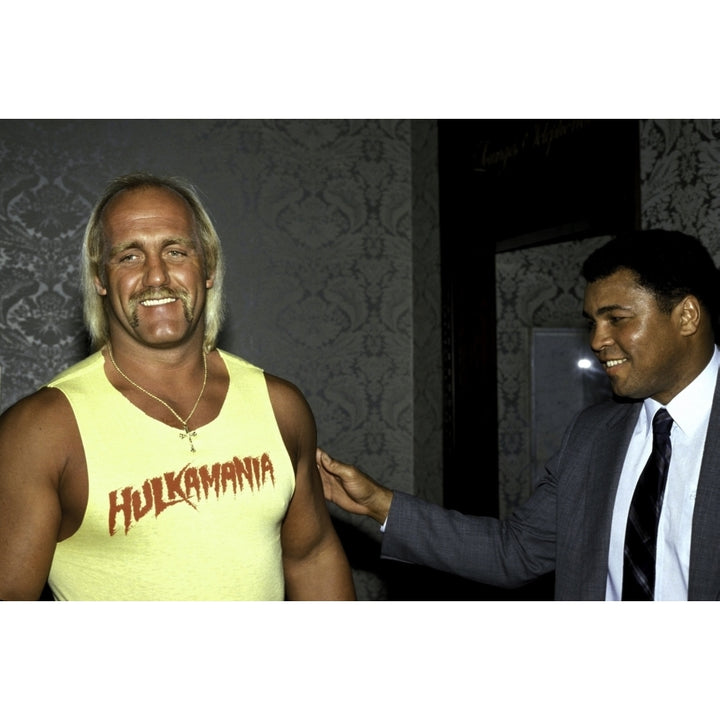 Muhammad Ali and Hulk Hogan Photo Print Image 1