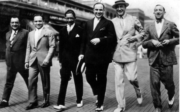 Al Capone with his gang Photo Print Image 1