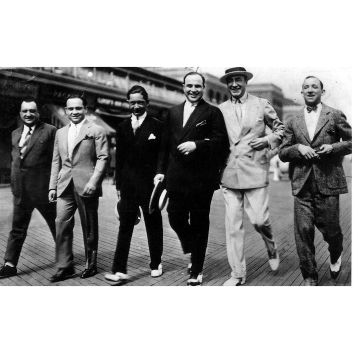 Al Capone with his gang Photo Print Image 2