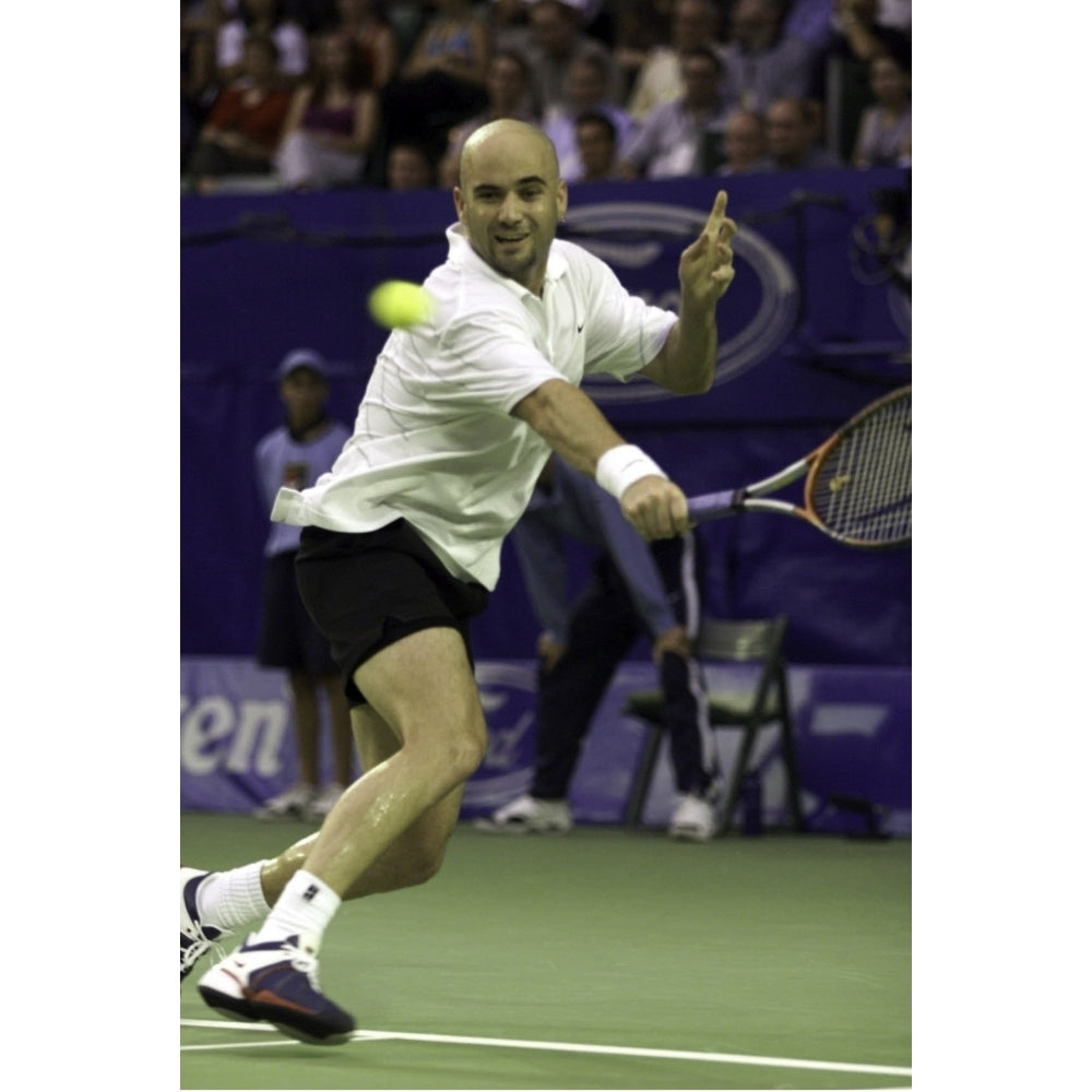 Andre Agassi playing tennis Photo Print Image 2