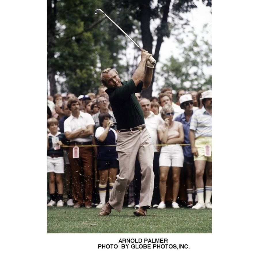 Arnold Palmer playing golf Photo Print Image 1