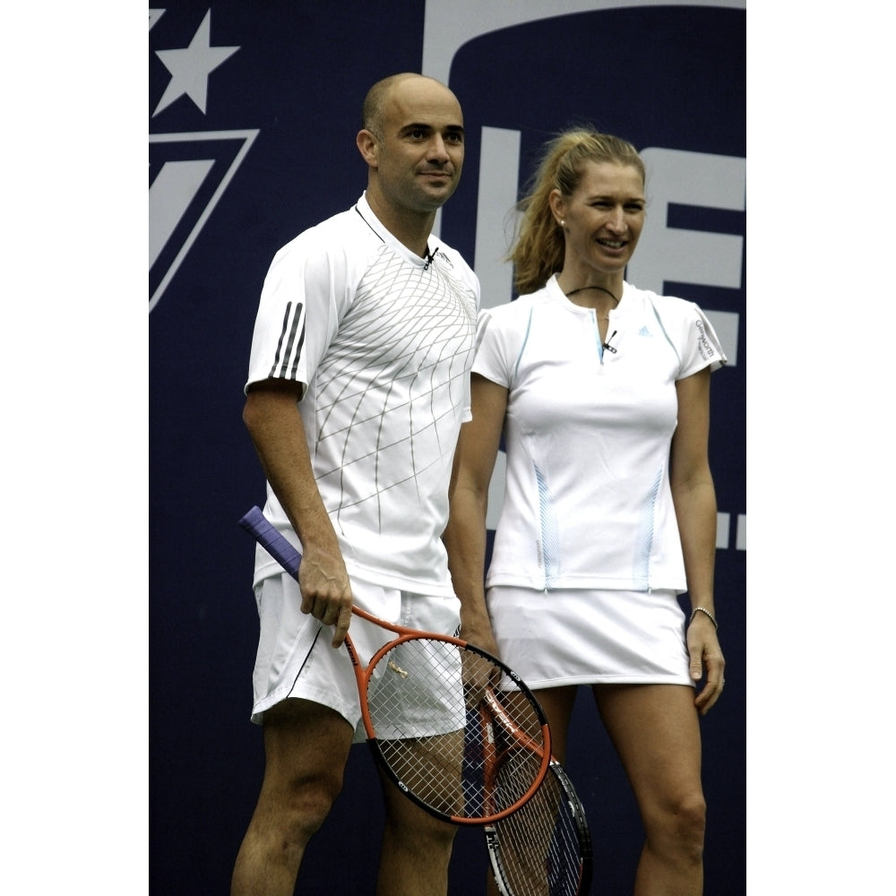 Andgre Agassi and Steffi Graf Photo Print Image 1