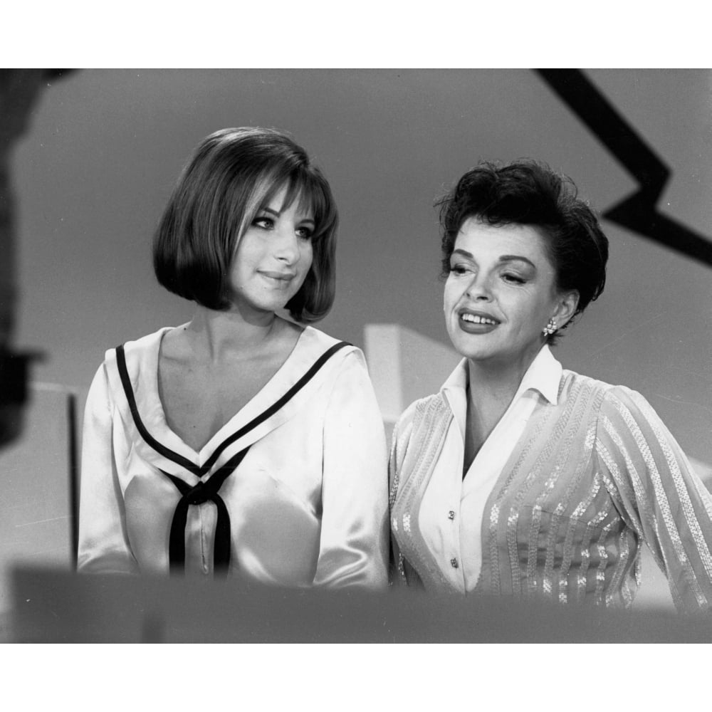 Television still featuring Barbra Streisand and Judy Garland Photo Print Image 1